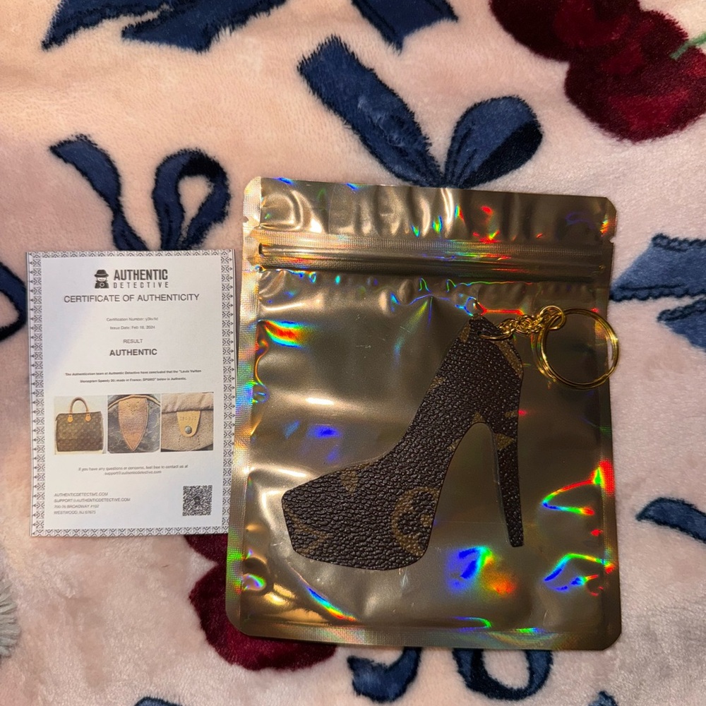 Louis Vuitton High Heel Keychain